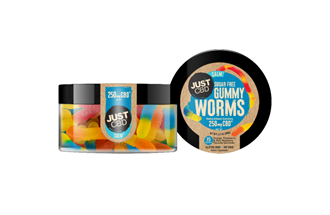 Just CBD 250 MG Sugar Free Worm Gummies